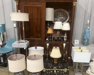 Lamps galore