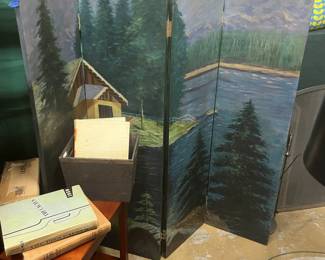 Painted screen