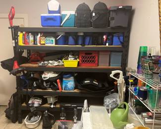 Coolers, cleaning and yard tools