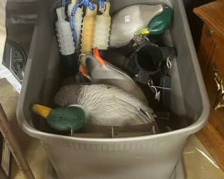 Dummies for the dogs and decoys