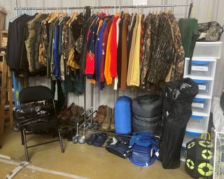 Hunting clothes and accessories 