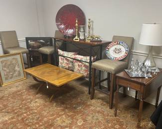 The China and  silver room