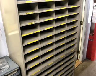 Steel Literature Organizer - Safco 9241 E-Z Stor (72 Compartment)