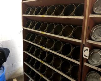 Solid Pine Wood Can Storage Racks