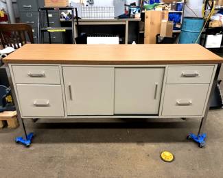 Metal Office Credenza