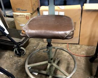 Vintage Workbench Chair