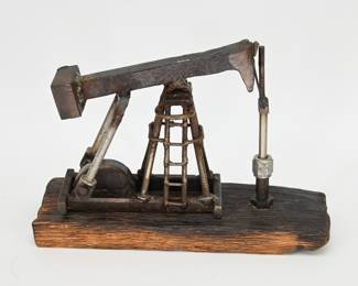 Handmade Oil Rig