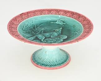 Majolica Cake Stand