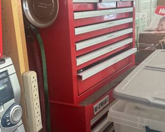 Tool Chest with tools
