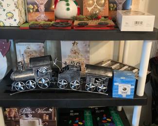 Lot of Christmas items in this home