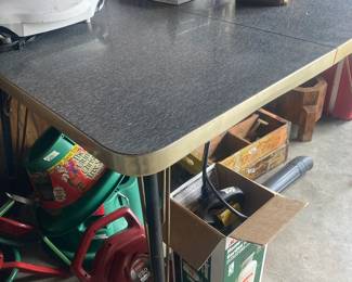 MCM Formica and chrome table