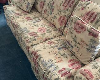 Nice couch and matching loveseat