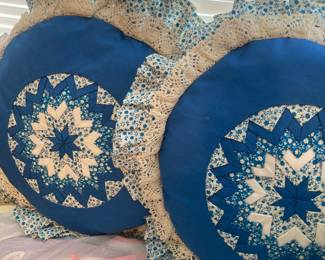 Pretty handmade pillows 