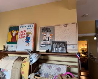 Vintage Jazz Mambo posters