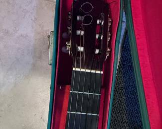 Classical Guitar in cases that 'The Golden Girls' played on