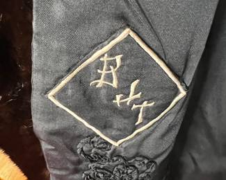 Blackglama mink coat lining