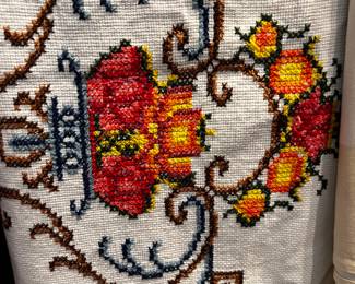 Vintage table cloths