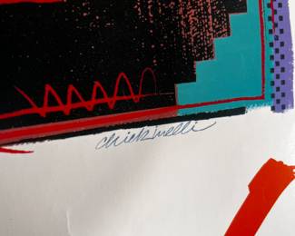 Poster ViVa a festival of Latin American music signed