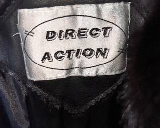 Direct Action Leather and Fox coat