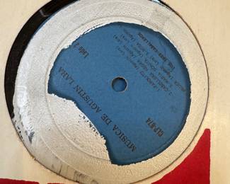 Musica de Agustin Lara vintage records Promocion de Exitos Musicales SET of 6 records