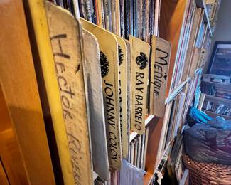 Records library HECTOR RIVERA, JOHNNY COLON, RAY BARRETO, MENIQUE,