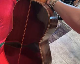 Classical Guitar in cases that 'The Golden Girls' played on