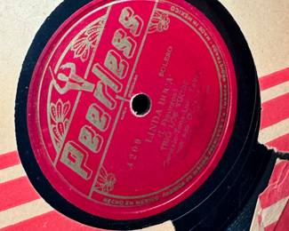 Vintage records 33 rpm Peerless