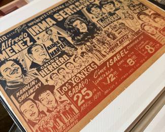 NFS News paper Advertising Post about group popular trio 'The Golden Sisters' Perrusquia at Teatro Macedonio Alcala Nov 16 1969 along withJonny Jets, Manolin Shilinsky, Irma, Chino Herrera, Pepe Nava