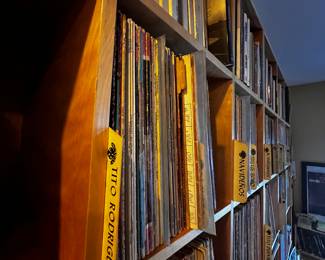 Records library TITO RODRIGUEZ, NAVIDENOS, WILLIE ROBO, M. SANTAMARIA, TOMMY OLIVENCIA, PALMIERITITO PUENTE,