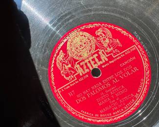 Vintage records 33 rpm Azteca