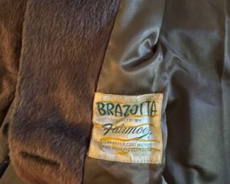 Brazotta faux fur coat