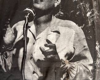 vintage graphic TShirt Billie Holiday