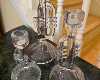 trumpet candleholders