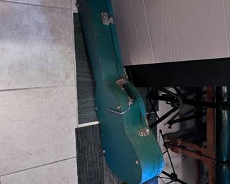 Classical Guitar in case that 'The Golden Girls' played on