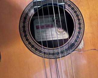 Classical Guitar in cases that 'The Golden Girls' played on