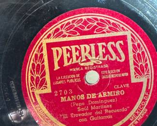 Vintage records 33 rpm Peerless