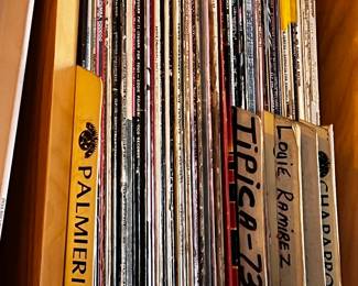 Records library M. SANTAMARIA, TOMMY OLIVENCIA, RICARDO RAY, SONORA PONCENA, TITO RODRIGUEZ, NAVIDENOS, WILLIE ROBO, M. SANTAMARIA, TOMMY OLIVENCIA, PALMIERI, TITO PUENTE, TIPICA-73, MACHITO, LOUIE RAMIREZ, WILLIE RODRIGUEZ, PEREZ PRADO, CHABARRO,