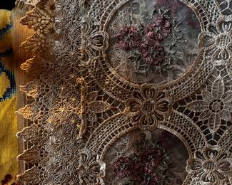 Vintage table cloths