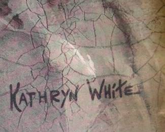 Kathryn White blooming flower