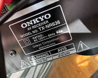 ONKYO Av receiver