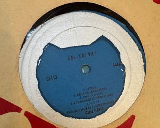 Vintage records 33 rpm Promocion de Exitos Musicales SET of 6 records