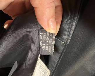 Direct Action Leather and Fox coat