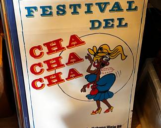 Vintage poster Festival Del Cha Cha Cha