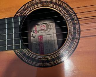 Classical Guitar in cases that 'The Golden Girls' played on