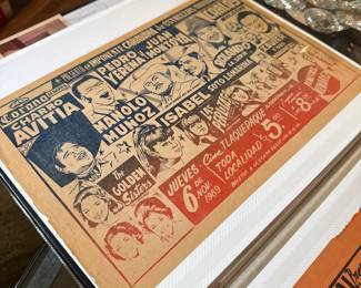 NFS News paper Advertising Post about group popular trio 'The Golden Sisters' Perrusquia at Teatro Macedonio Alcala June 6 1969 along with Pepe Nava, Estela, Marco Antonio, Celia Guzman,