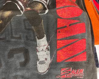 vintage graphic TShirt Michael Jordan