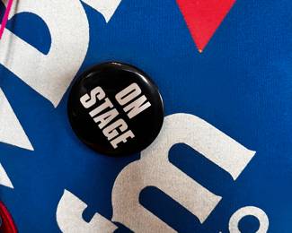 Vintage pins Jazz Radio concerts