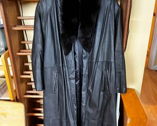 Direct Action Leather and Fox coat