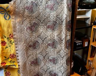 Vintage table cloths