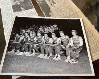 NFS Vintage photo of Baseball team BTRY Hobblers